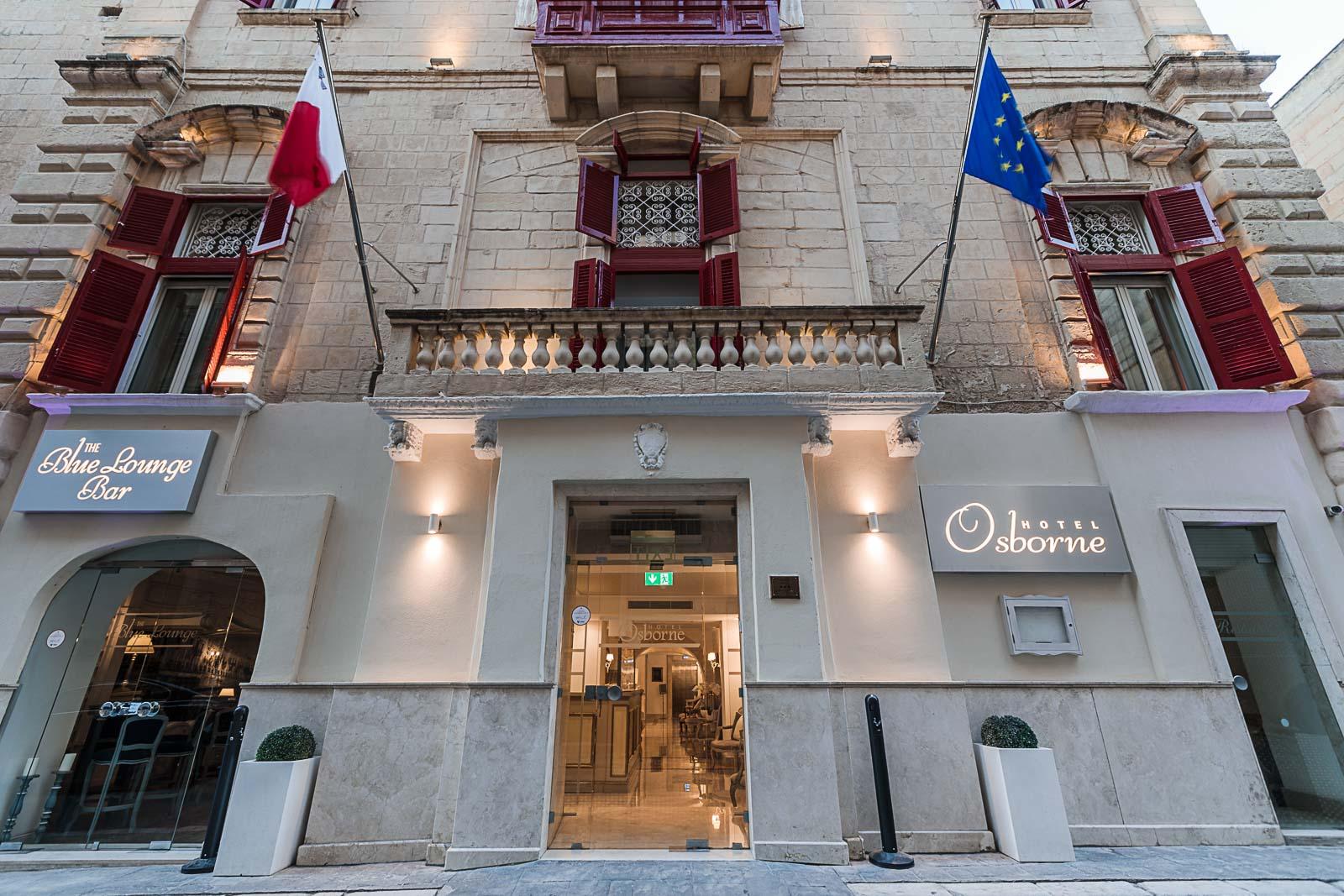 Osborne Hotel La La Valletta Esterno foto